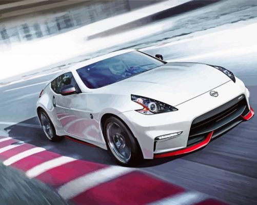 Cool 370z Car Paint By Numbers