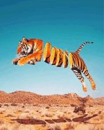 Running Caracal Paint By Numbers