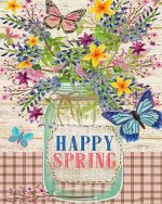 Mason Jar Paint By Numbers