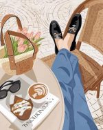 Modern Girl Paint By Numbers