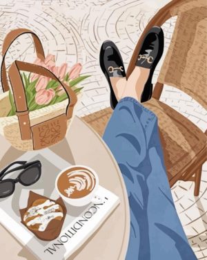 Modern Girl Paint By Numbers