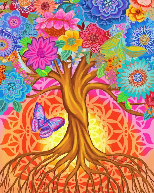 Tree Of Life Paint By Numbers