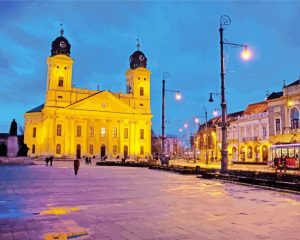 Great Church of Debrecen Paint By Numbers