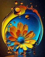 Yellow Flower Paint By Numbers