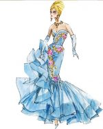 Classy Barbie Paint By Numbers