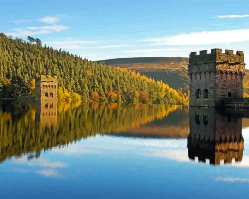 Aesthetic Peak District National Park Paint By Numbers