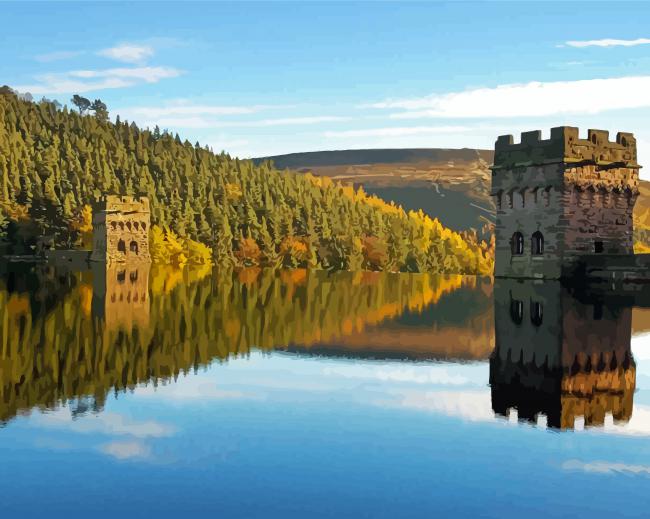 Aesthetic Peak District National Park Paint By Numbers