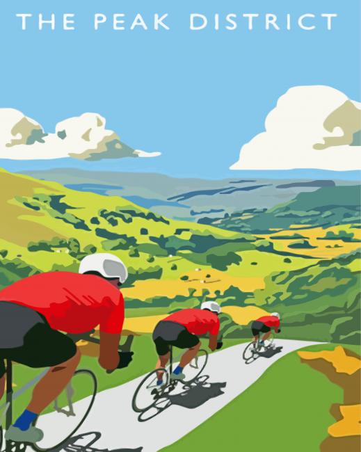 Peak District Poster Paint By Numbers