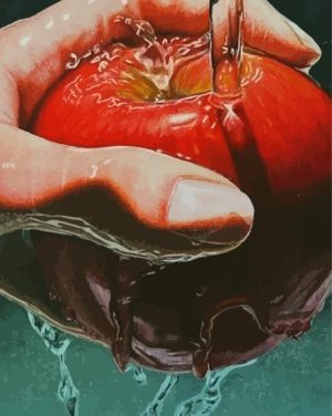 Washing Apple Paint By Numbers