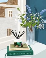 Window Corner Paint By Numbers