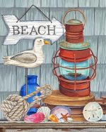 Beach Vibes Paint By Numbers