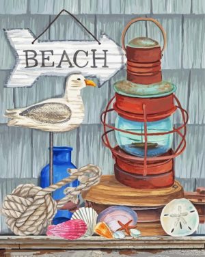 Beach Vibes Paint By Numbers