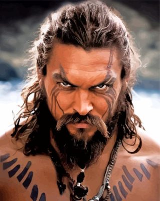 Dothraki Leader Paint By Numbers