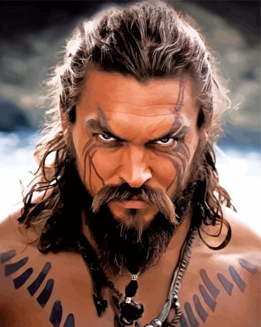 Dothraki Leader Paint By Numbers