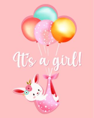 It is a Girl Paint By Numbers