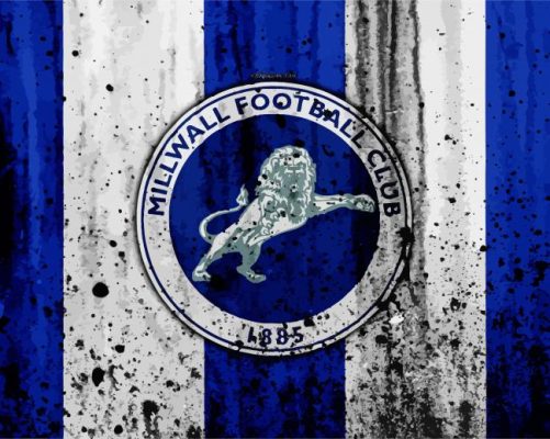 Millwall FC Logo Paint By Numbers 