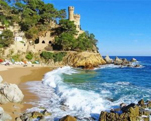 Lloret de Mar Spain Paint By Numbers