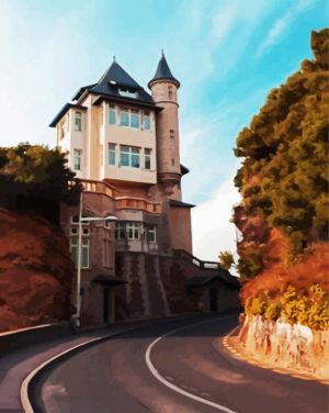 Villa Belza Biarritz Paint By Numbers
