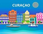 Curacao Illustrated Poster Paint By Numbers
