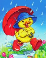 April Showers Paint By Numbers