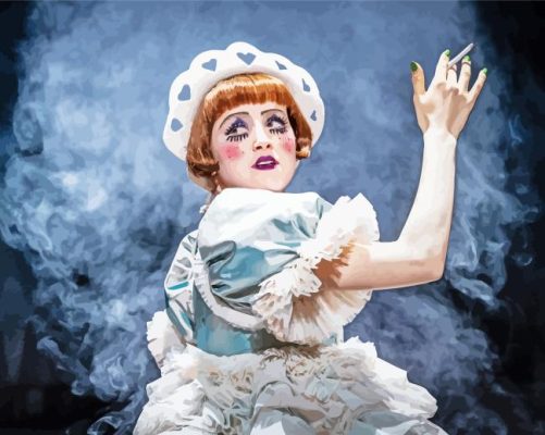 Cabaret Doll Paint By Numbers