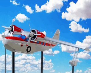 Grumman Goose Paint By Numbers