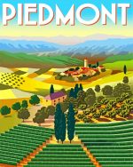 Piedmont Italy Paint By Numbers