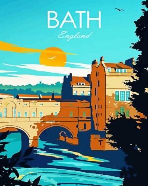 Aesthetic Bath England Paint By Numbers