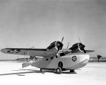 Black And White Grumman Goose Paint By Numbers