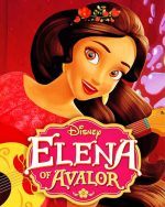 Disney Princess Elena Paint By Numbers