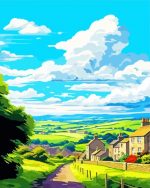 Grassington England Poster Paint By Numbers