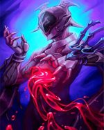 Warframe Illustration Art Paint By Numbers