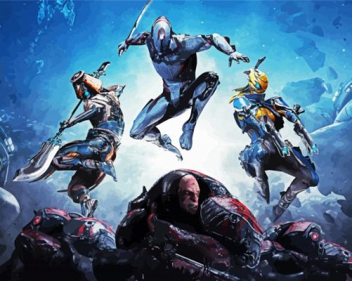 Aesthetic Warframe Paint By Numbers