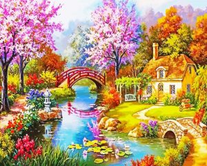 Lake House Paint By Numbers