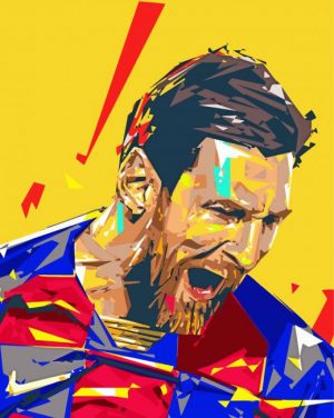 Messi The Goat Paint By Numbers