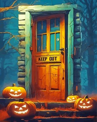 The Unknown Door Paint By Numbers 