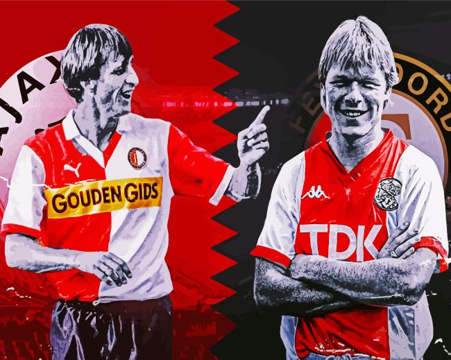 Vintage Feyenoord Paint By Numbers