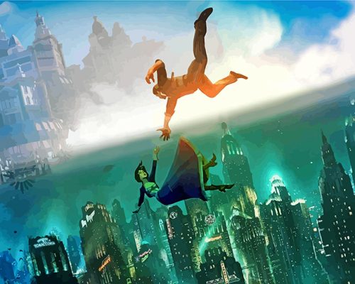 BioShock Game Paint By Numbers "