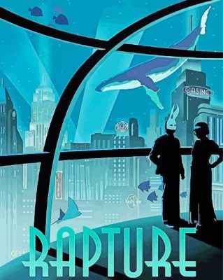 BioShock Rapture Game Poster Paint By Numbers