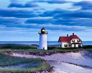 Race Point Lighthouse MA Paint By Numbers
