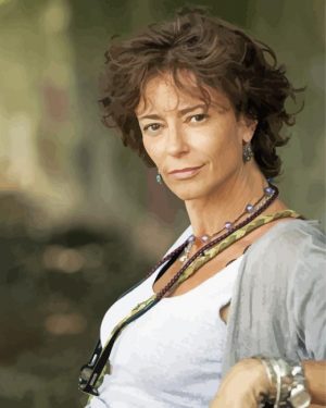 Rachel Ward painting by number