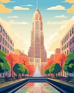 Rockfeller Center Paint By Numbers