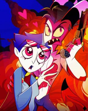 Romantic Helluva Boss Paint By Numbers