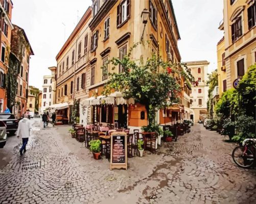 Aesthetic Trastevere Paint By Numbers 