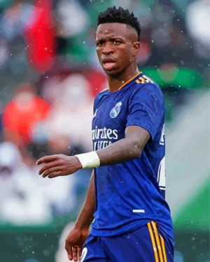 The Footballer Vinicius Junior Paint By Numbers
