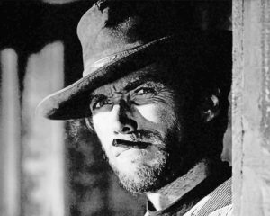 Actor Clint Eastwood Paint By Numbers
