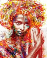 African Lady Paint By Numbers