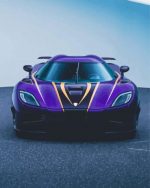 Koenigsegg Sport Car Paint By Numbers