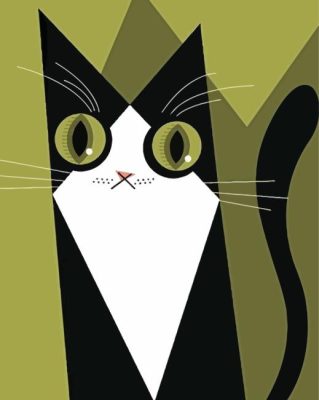 Cute Cat Paint By Numbers 