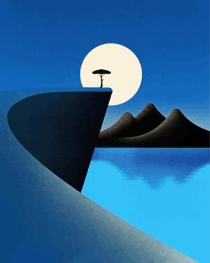 Full Moon Paint By Numbers